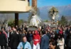 Las imágenes peregrinas del Señor y la Virgen del Milagro visitaron el Centro Cívico Grand Bourg