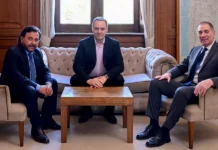 Reunión de Sáenz con Adorni y Santilli: “Con consenso y federalismo se construye el progreso del país”
