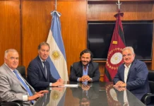 Sáenz, Jaldo y Jalil plantearon a Nación el impacto de la reforma laboral, situación fiscal y estado de las rutas nacionales