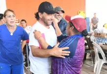 Sáenz supervisó el operativo de asistencia integral en El Galpón y Metán tras el temporal
