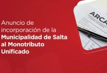 Convocatoria a medios: anuncio de incorporación de la Municipalidad de Salta al Monotributo Unificado