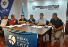 Salta avanza en la planificación estratégica de los Juegos Deportivos Nacionales Evita