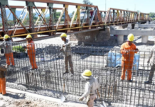 Se iniciará la colocación de vigas del primer puente sobre el río Vaqueros