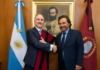 El gobernador Sáenz recibió al Embajador de Estados Unidos