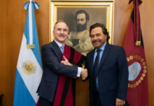 El gobernador Sáenz recibió al Embajador de Estados Unidos
