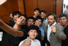 Sáenz: “Los jóvenes nos enseñan que el consenso y la solidaridad construyen futuro”