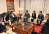 El gobernador Gustavo Sáenz mantuvo una reunión con el presidente de POSCO Argentina.