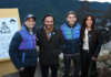 El gobernador Gustavo Sáenz realizó un homenaje a los hermanos Kevin y Luciano Benavides en la cima del Cerro Aladelta en Salta