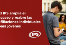El IPS vuelve a afiliar a jóvenes entre 19 y 35 años