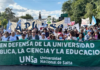 Salta se suma a la marcha universitaria en defensa al financiamiento