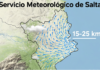 Alerta amarilla por fuertes vientos en distintas zonas de Salta