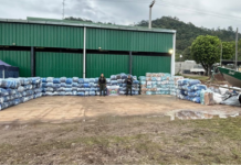 Salta: importante secuestro de cigarrillos y hojas de coca en el Río Bermejo