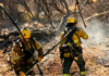Intensificaron los trabajos de lucha contra los incendios en Cafayate