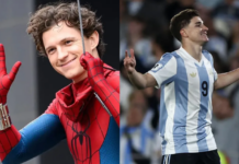 Lindo mensaje de Tom Holland a Julián Álvarez