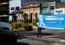 Concientizan a la población para cruzar por las esquinas