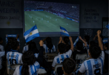 El partido de Argentina- Egipto podrá verse en clases
