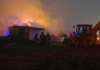 Incendio en Grand Bourg: hallaron a una persona sin vida dentro de un obrador