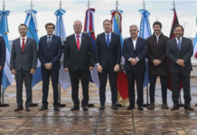 Sáenz y pares del Norte Grande plantean a Santilli la crisis energética y efectos del fenómeno El Niño