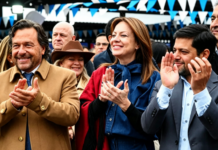 Sáenz y Pettovello recorrieron el Tren 25 de Mayo en su primera jornada en Salta