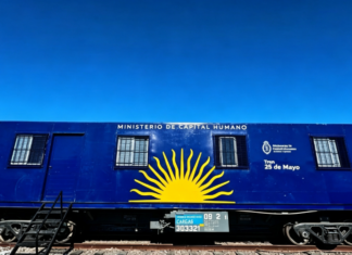 Salta recibe el tren 25 de Mayo con una amplia gama de servicios sociales y de salud